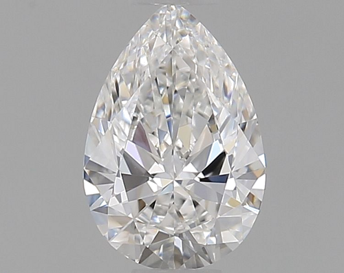 0.34 carat E-VVS1 Natūralus Pear Deimantas (1)