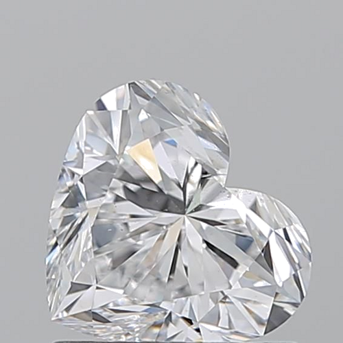 1.02 carat D-SI1 Natūralus Heart Deimantas (1)