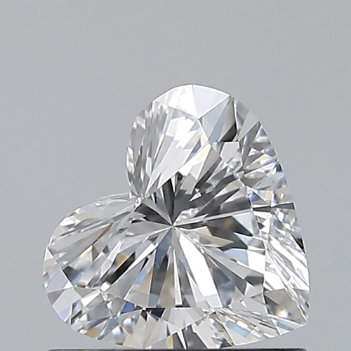 0.7 carat D-VS1 Natūralus Heart Deimantas (1)
