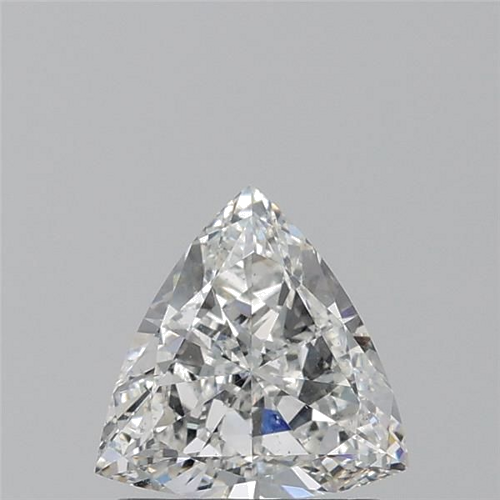0.81 carat G-SI1 Natūralus Triangular Deimantas (1)