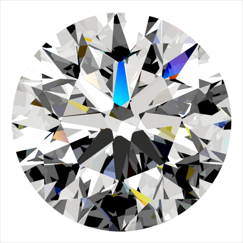 0.3 carat E-VS2 Excellent cut Natūralus Round Deimantas (1)