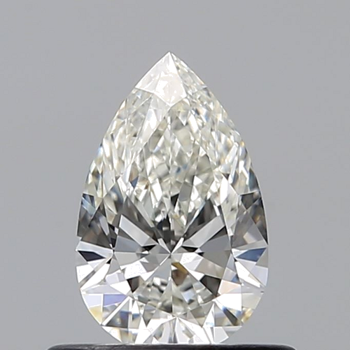 0.51 carat I-VVS1 Natūralus Pear Deimantas (1)