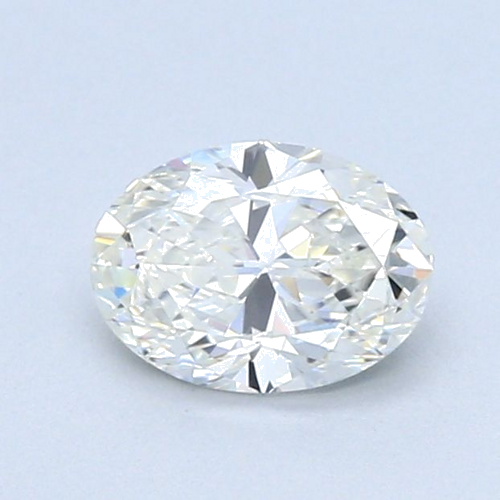 0.71 carat I-VS2 Natūralus Oval Deimantas (1)