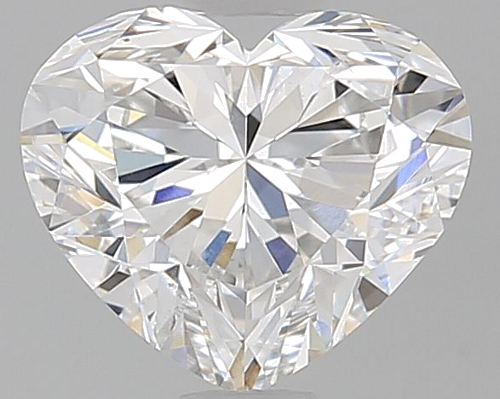 0.91 carat E-SI1 Natūralus Heart Deimantas (1)