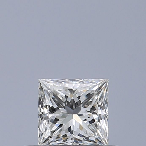 0.3 carat F-VVS2 Natūralus Princess Deimantas (1)
