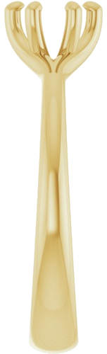 Sužadėtuvių Žiedas „Solitaire“ 585 Geltonojo Aukso Round 5.2mm (4)