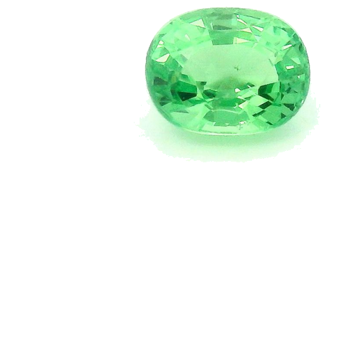0.44 carat GREEN Oval Garnet (1)