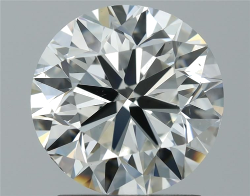 2.0 carat I-VS2 Very Good cut Natūralus Round Deimantas (1)