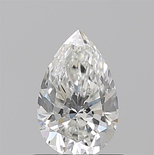 0.71 carat G-VVS2 Natūralus Pear Deimantas (1)
