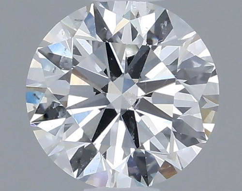 0.53 carat G-SI2 Excellent cut Natūralus Round Deimantas (1)