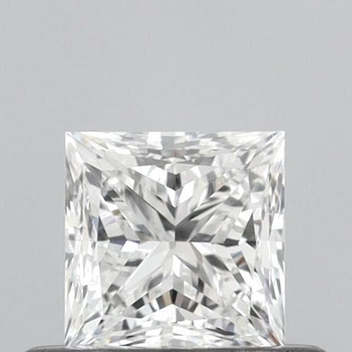 0.5 carat F-VVS1 Natūralus Princess Deimantas (1)