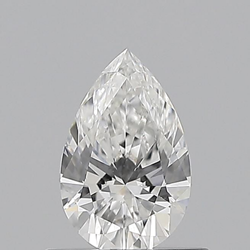 0.52 carat F-VS1 Natūralus Pear Deimantas (1)
