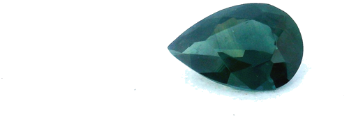 0.58 carat BLUE Pear Safyras (1)