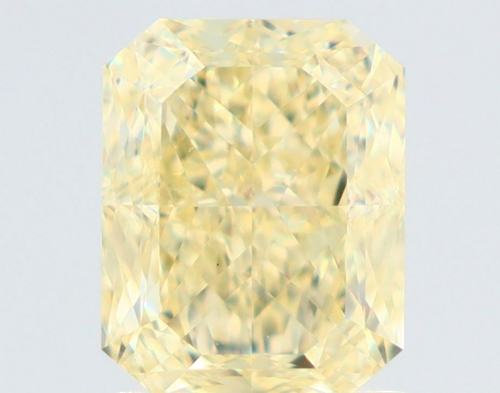 1.61 carat Fancy Light Yellow-VVS2 Natūralus Radiant Deimantas (1)