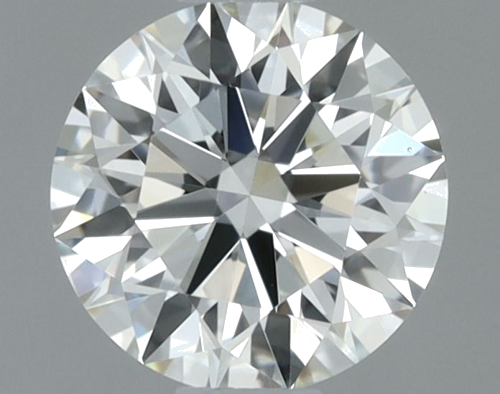 0.51 carat K-VVS1 Excellent cut Natūralus Round Deimantas (1)