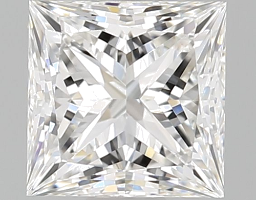 0.91 carat F-VS1 Natūralus Princess Deimantas (1)