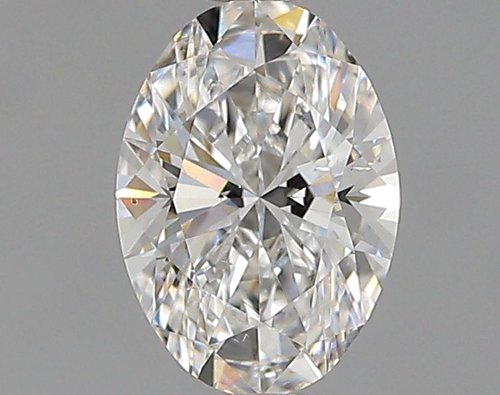 0.65 carat F-SI2 Natūralus Oval Deimantas (1)