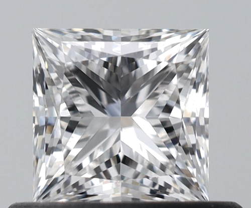 0.54 carat F-VVS1 Natūralus Princess Deimantas (1)
