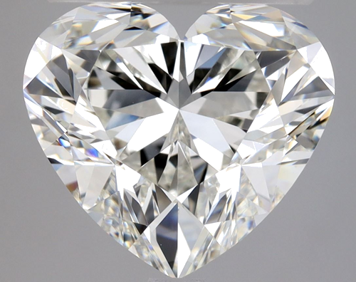 4.01 carat I-VVS2 Natūralus Heart Deimantas (1)
