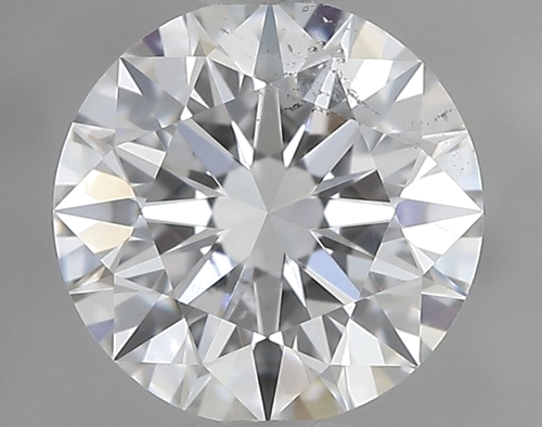 0.61 carat D-SI2 Excellent cut Natūralus Round Deimantas (1)