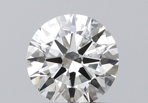 0.66 carat I-SI1 Excellent cut Natūralus Round Deimantas (1)