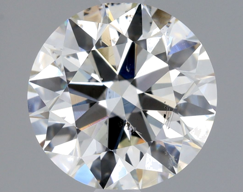 1.51 carat I-SI2 Excellent cut Natūralus Round Deimantas (1)