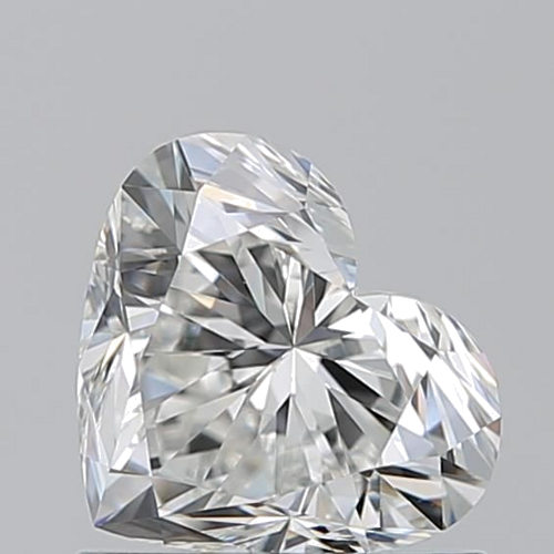 1.01 carat H-VS1 Natūralus Heart Deimantas (1)