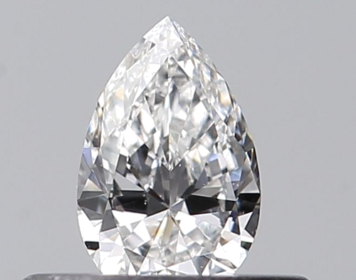 0.26 carat E-VVS2 Natūralus Pear Deimantas (1)