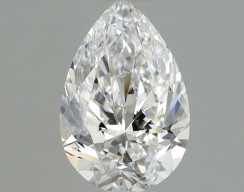 0.36 carat D-VS2 Natūralus Pear Deimantas (1)