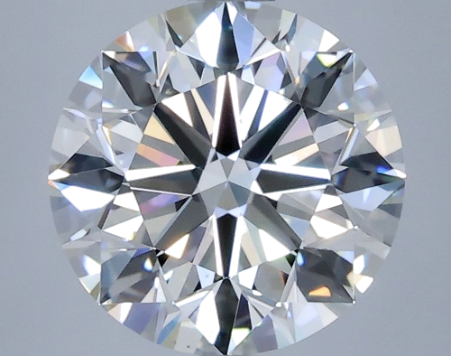 2.4 carat H-VS2 Excellent cut Natūralus Round Deimantas (1)