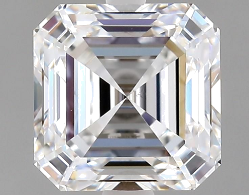 2.08 carat E-VS1 Natūralus Asscher Deimantas (1)