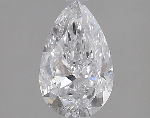 1.5 carat D-SI2 Natūralus Pear Deimantas (1)