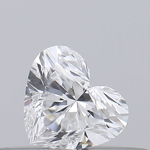 0.21 carat D-VS1 Natūralus Heart Deimantas (1)