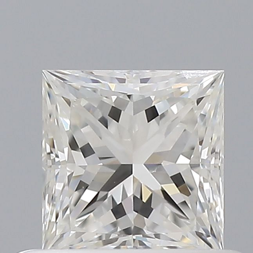 0.51 carat H-SI2 Natūralus Princess Deimantas (1)