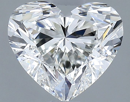 1.0 carat G-VVS1 Natūralus Heart Deimantas (1)