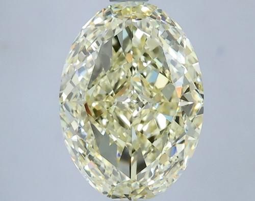 3.03 carat Fancy Light Yellow-VS2 Natūralus Oval Deimantas (1)