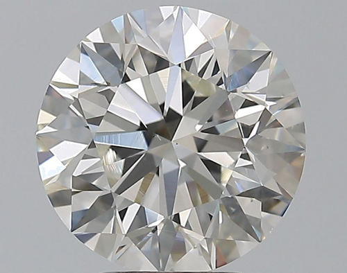3.5 carat H-VS2 Excellent cut Natūralus Round Deimantas (1)