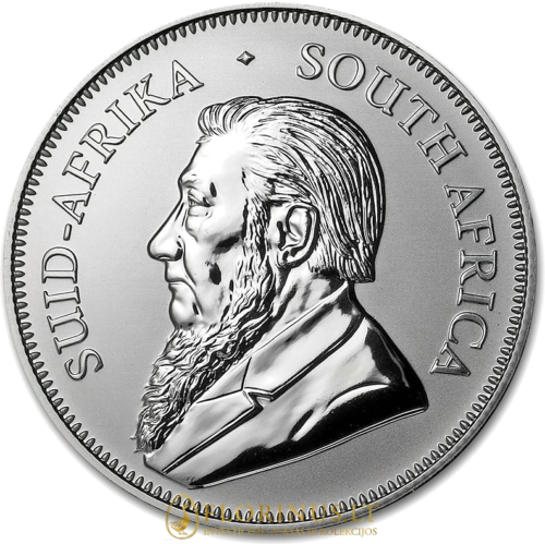 1 oz Крюгерранд 2017 Южная Африка серебряная монета (2)