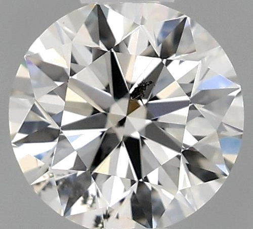 0.53 carat I-SI2 Excellent cut Natūralus Round Deimantas (1)