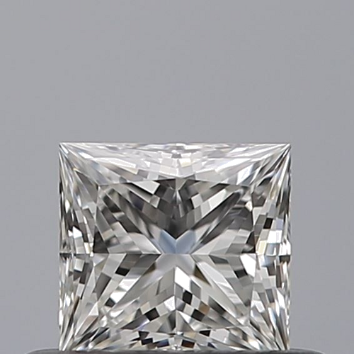0.39 carat E-VVS1 Natūralus Princess Deimantas (1)