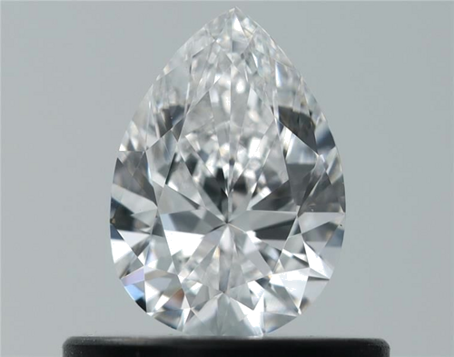 0.41 carat D-VVS1 Natūralus Pear Deimantas (1)