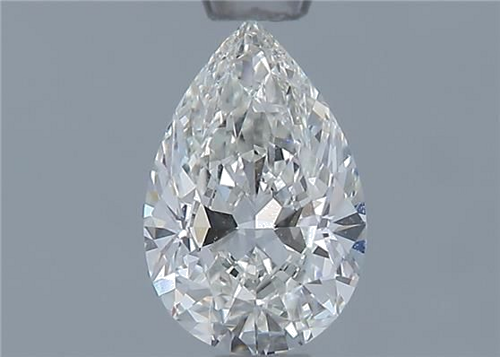 0.52 carat I-IF Natūralus Pear Deimantas (1)