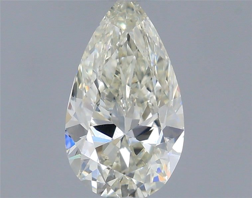 0.5 carat K-SI1 Natūralus Pear Deimantas (1)