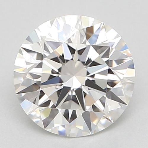 0.59 carat F-VVS1 Excellent cut Natūralus Round Deimantas (1)