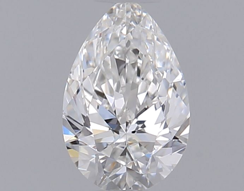 0.31 carat E-VVS2 Natūralus Pear Deimantas (1)