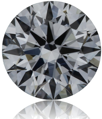 0.55 carat F-VS2 Excellent cut Natūralus Round Deimantas (1)