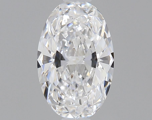 0.5 carat D-VS2 Natūralus Oval Deimantas (1)