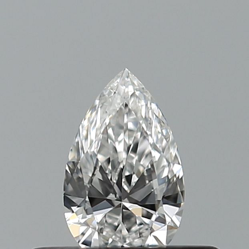 0.23 carat D-IF Natūralus Pear Deimantas (1)