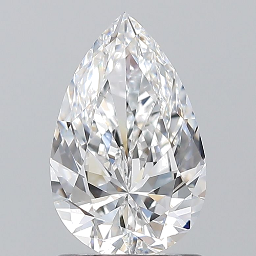 1.2 carat D-VS1 Natūralus Pear Deimantas (1)
