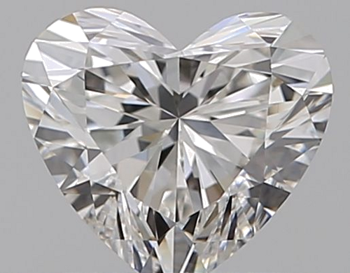 0.8 carat H-VVS1 Natūralus Heart Deimantas (1)